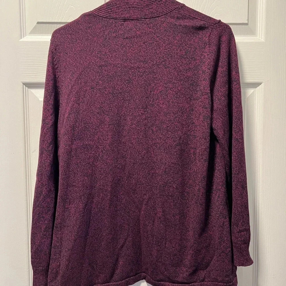AB Studio Cardigan Size Large - Picture 2 of 3